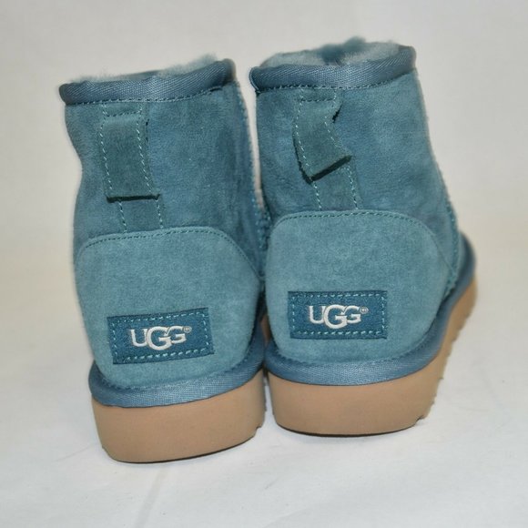 UGG Classic Mini Swarovski Crystal Boot SHEARLING EMERALD WINTER 6 US (M12) - Picture 5 of 7